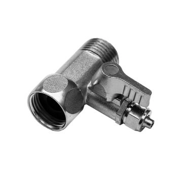 Кран шаровый-адаптер 1/2" г/ш-1/4"ц Барьер А061Р00Р (8141)