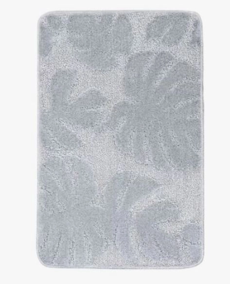 Коврик д/в My Cristal Gold 60*100 св-серый монстера MC2-048