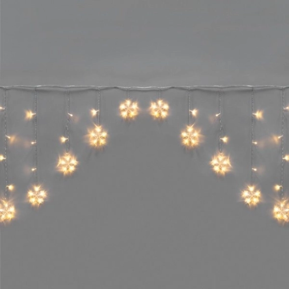 Гирлянда Арка со звездами 2,5х1,2м 136LED ТЕПЛЫЙ БЕЛЫЙ