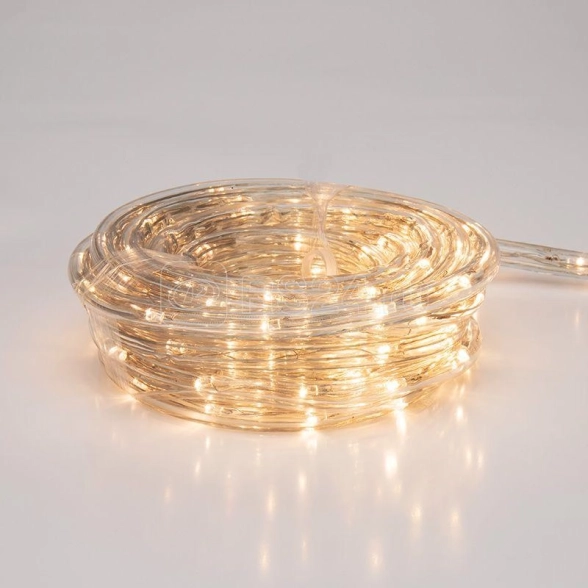 Дюралайт LED фиксинг (2W) 24 LED/м теплый белый 25м