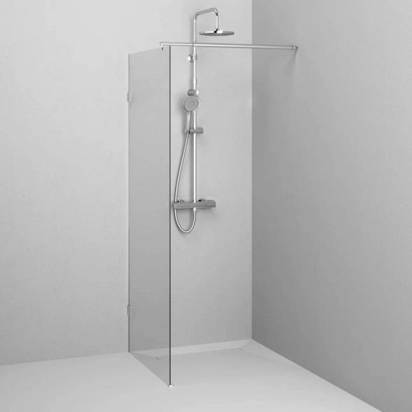 Душевая перегородка AM.PM X-Joy 80*195 W94WI-80-F1-MTE хром матовый