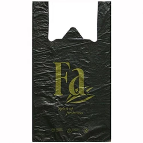 Пакет-майка FA черная 30+16х55 20мкм ЛС