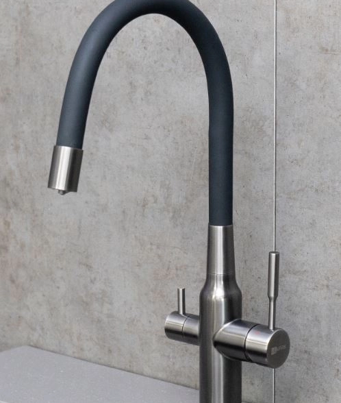 Смеситель в/м Lemark EXPERT LM5083GMN-Black-image-1