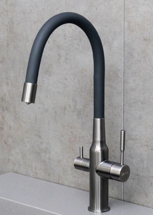 Смеситель в/м Lemark EXPERT LM5083GMN-Black-image-1