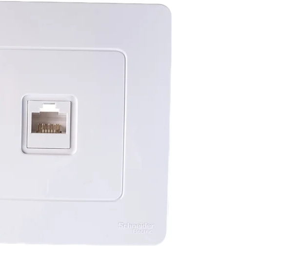 Розетка Blanca СП комп. RJ45 белый BLNIS045001