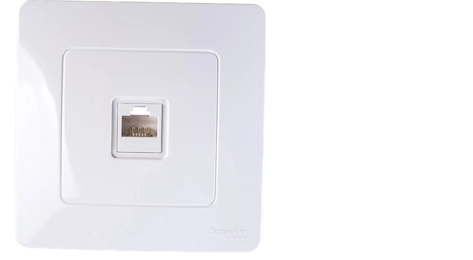 Розетка Blanca СП комп. RJ45 белый BLNIS045001