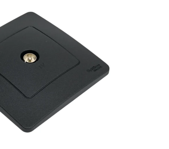 Розетка Blanca СП TV коннектор антрацит BLNTS000016