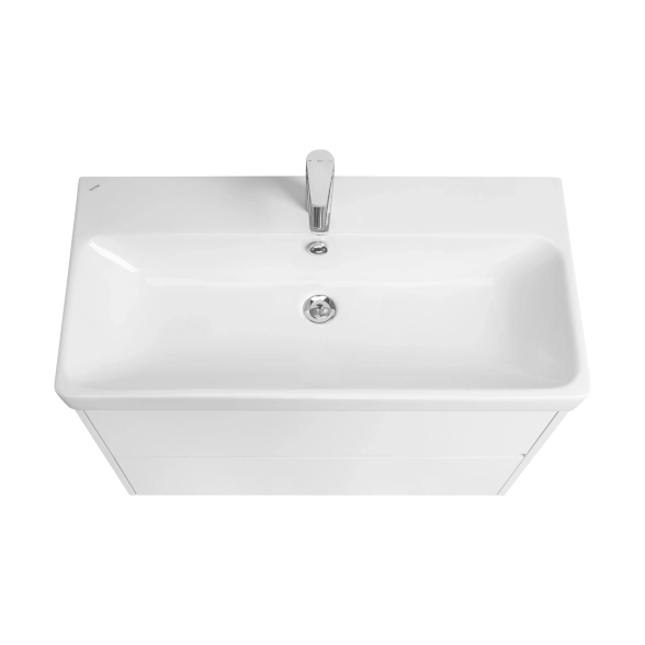 Тумба Сканди 90 Бел мат/Бел глян п.рак.Адриана 90 1A251901SD010