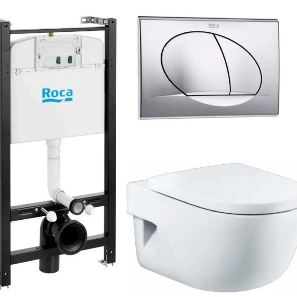 Система инстал.Roca Meridian унит+сид+кнопка 7893104110