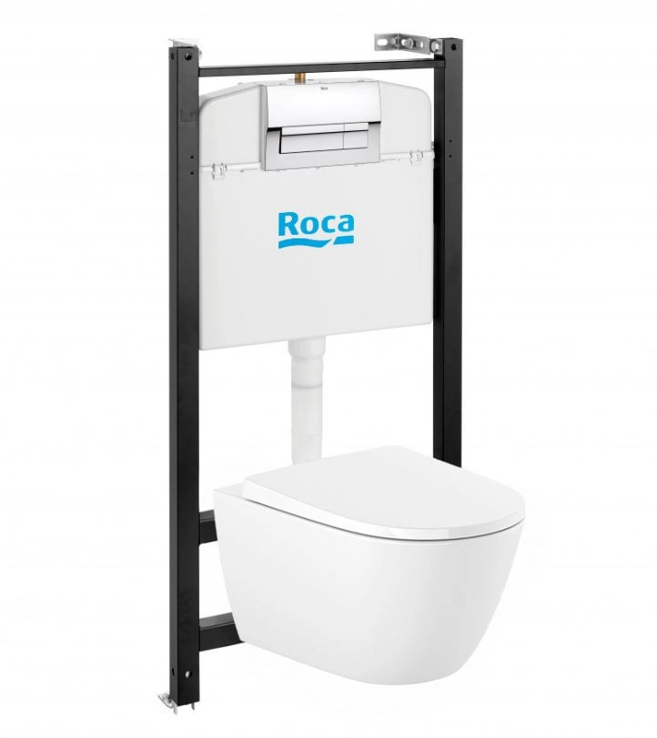 Система инстал. Roca Ona Rimless унит+сид+кнопка ZRU9310392