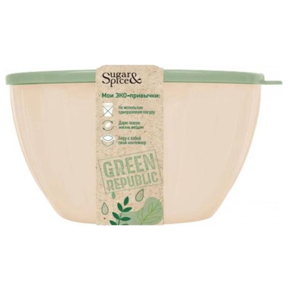 Салатник Green Republic 2.8л с/кр SE1867GR лен
