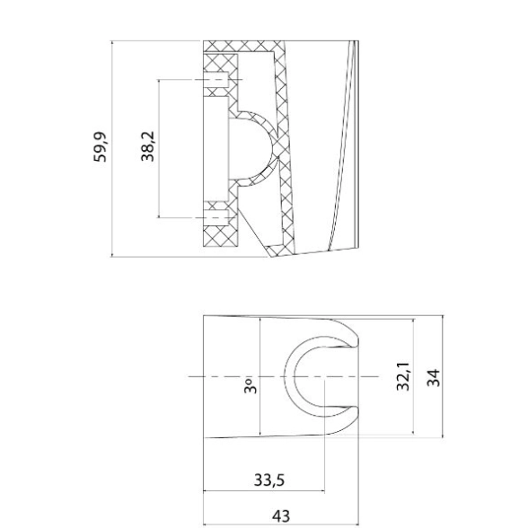 Держатель д/лейки Iddis Optima Home 090CP4Fi53 хром-image-1