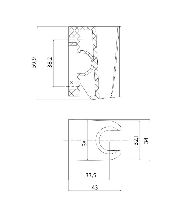 Держатель д/лейки Iddis Optima Home 090CP4Fi53 хром-image-1