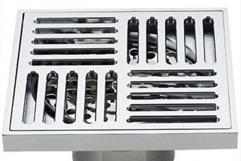 Трап верт.50 GAPPO 100х100 G81051 хром (ДП)