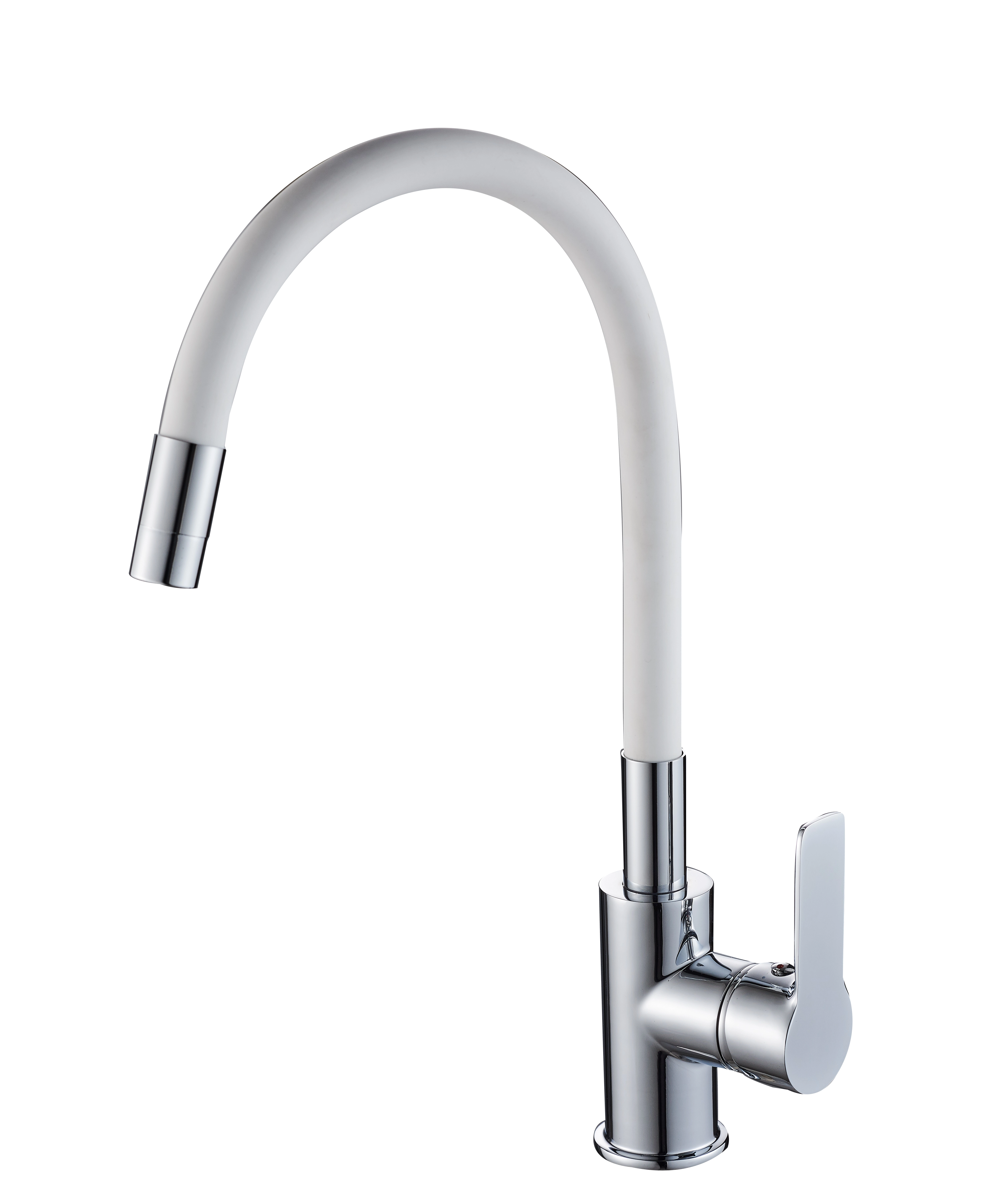 Смеситель в/м RUSH Siple SI7335-60White гиб.изл.