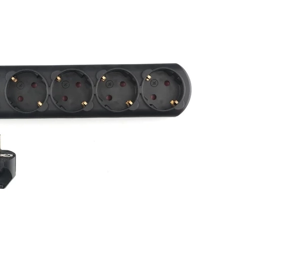 Удлинитель Power Cube 3м 4р 16А с/з б/выкл черн.графит