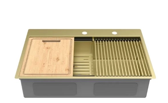 Мойка Lemark Iordana 780 светлое золото 9938118-image-1