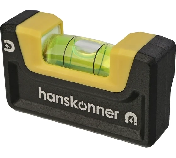 Уровень Hanskonner HK2015-06-065 2магнита/клипса 65мм