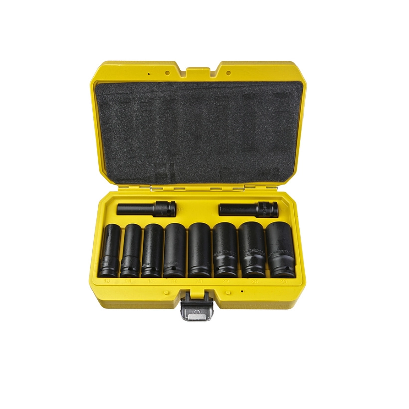 Набор головок для гайковёрта Hanskonner HK1045-18-1/2S 10-24мм 1/2" 10шт.