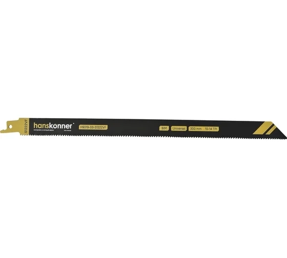 Полотна для сабельных пил Hanskonner H9019-03-S1222VF универс.
