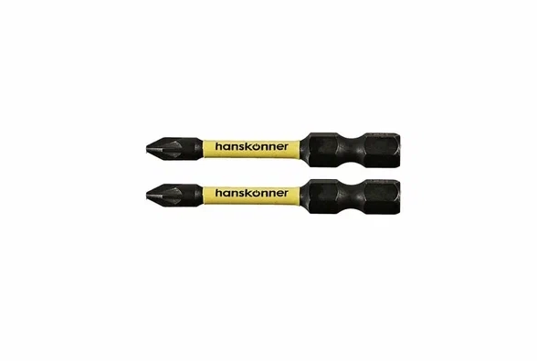 Бита Hanskonner HPZ1-50-2T PZ1x50мм Impact Power 2шт