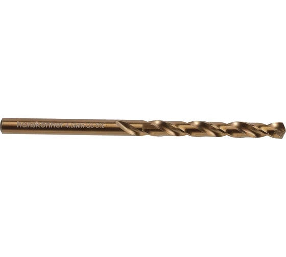 Сверло по металлу Hanskonner H1055-M045-80 4,5х80мм Кобальт
