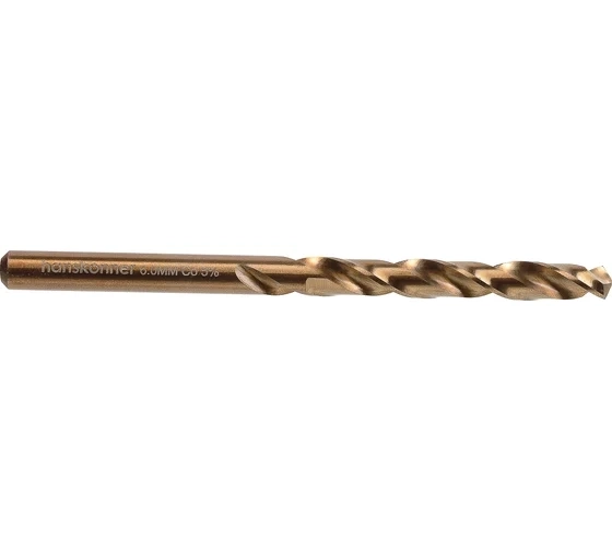 Сверло по металлу Hanskonner H1055-M060-93 6,0х93мм Cobalt 1шт.