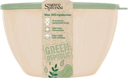 Салатник Green Republic 1,7л с/кр лён
