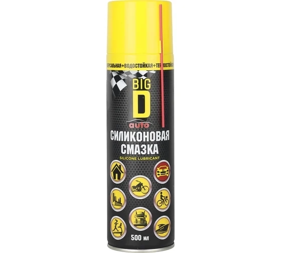 Смазка силиконовая Big D 500мл