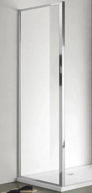 Душ перегородка Aquatek 90*200 AQ ARI WA 09020CH хром ст/прозрач-image-1