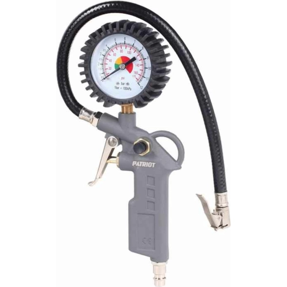 Пистолет для накачки шин с манометром Patriot GN60D 10бар