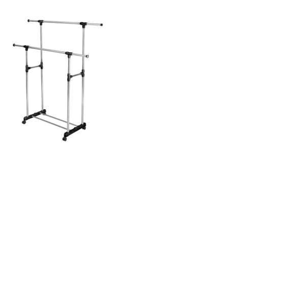 Вешалка-штанга для одежды 2уровня