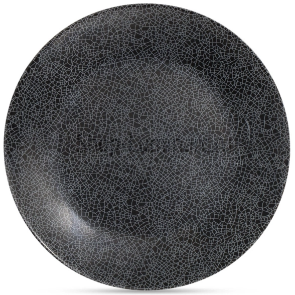 Тарелка обеденная ZOE BLACK 25см