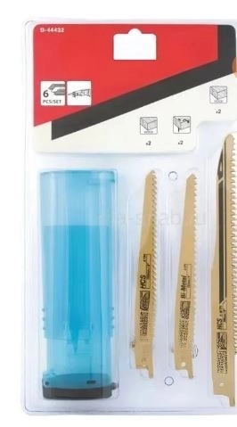 Набор полотен для сабельной пилы Makita B-44432 (6шт) дерево