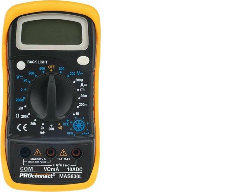 Мультиметр Proconnect MAS830L(DT850L)