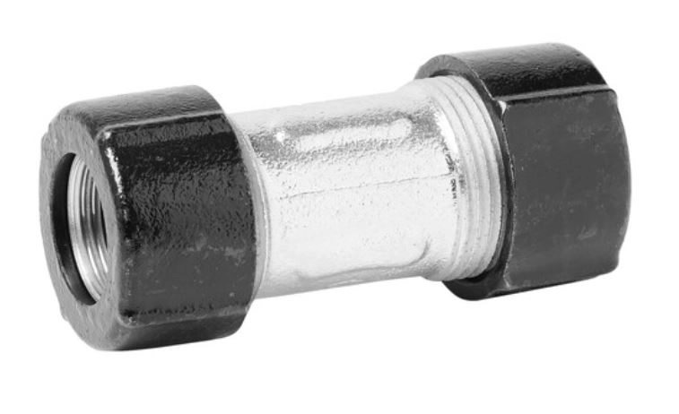 Муфта д/ст.труб VIEIR 3/4"х3/4" VR2062 2х-ст зажимная