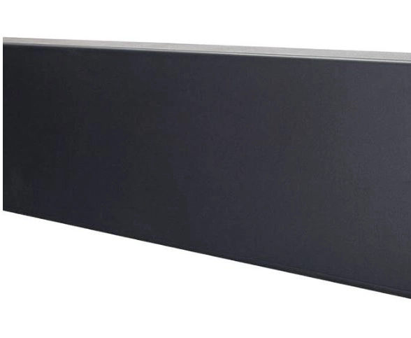 Плинтус напольный из ПВХ Salag ALPHA 60 AP61M3 Black 2,2м