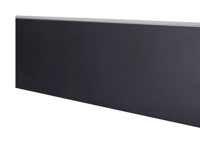 Плинтус напольный из ПВХ Salag ALPHA 60 AP61M3 Black 2,2м