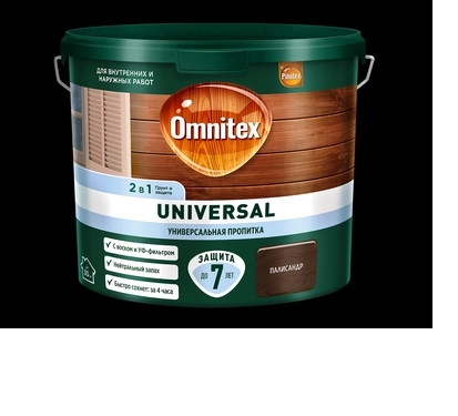 Антисептик Omnitex Universal 2в1 Палисандр 2,5л