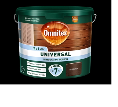 Антисептик Omnitex Universal 2в1 Палисандр 2,5л