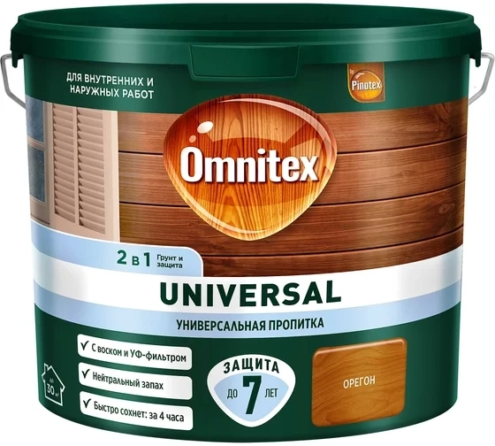 Антисептик Omnitex Universal 2в1 Орегон 2,5л