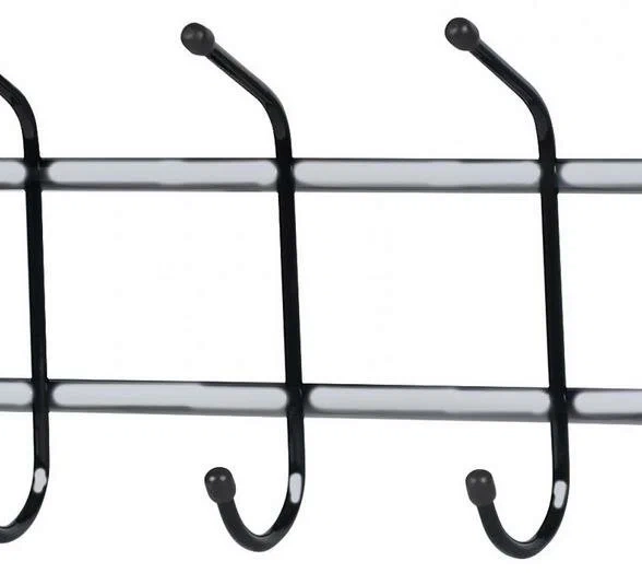 Вешалка настенная 485х215мм (5крючков) ВНТ5/МС Серебро