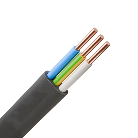 Кабель ВВГ-Пнг LS 3x1.5 ГОСТ (Калужский кабельный з-д)