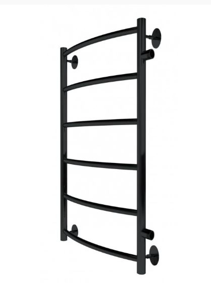 Пол/сушитель INDIGO Arc 70х30 б/п н/р 1" м/о 50 к-2 черный муар-image-1