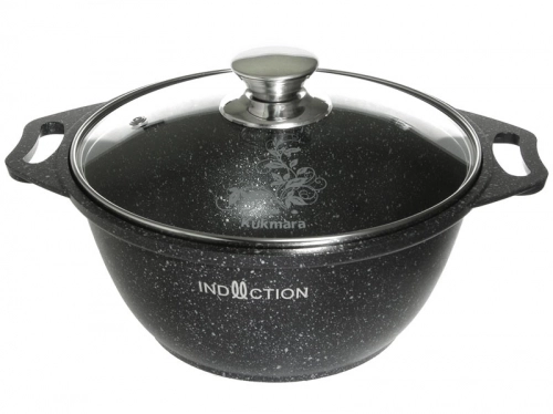 Кастрюля АП Marble Induction т.мрамор 2л Kukmara кмти22а