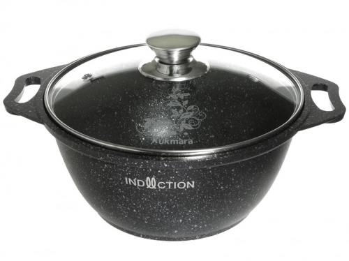 Кастрюля АП Marble Induction т.мрамор 2л Kukmara кмти22а