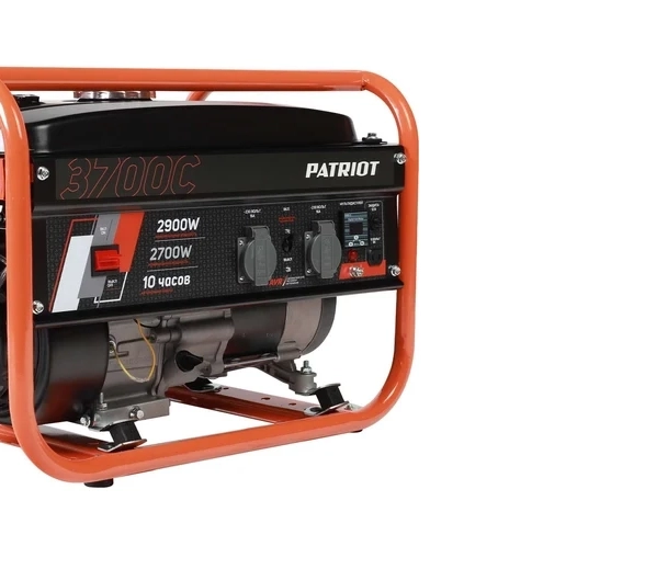 Генератор Patriot GRS3700C 2,9/2,7КВт 15л 220В ручной стартер