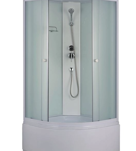 Душевая кабина Loranto (CS-888EDTM/W-90) 880х880х2150 AUT