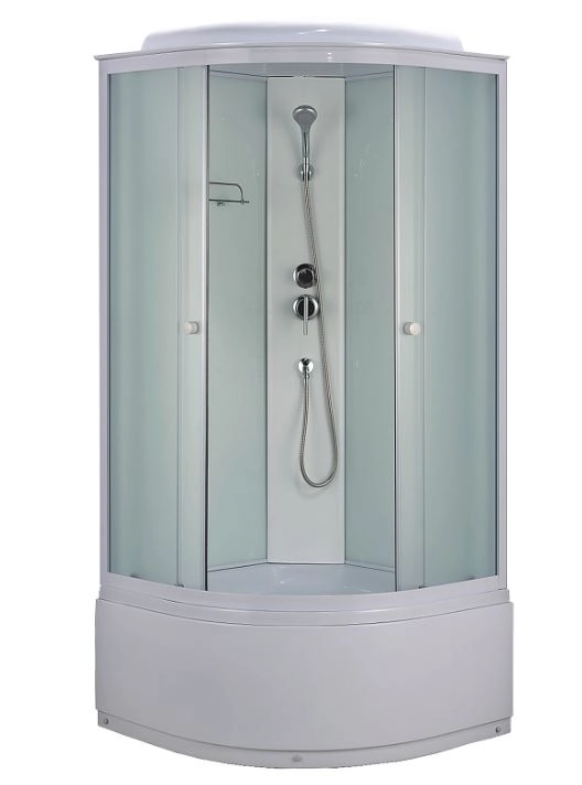 Душевая кабина Loranto (CS-888EDTM/W-90) 880х880х2150 AUT