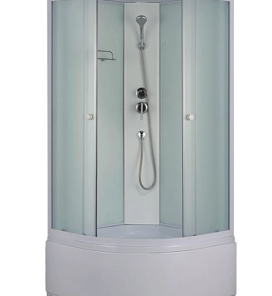 Душевая кабина Loranto (CS-888EDTM/W-100) 980х980х2150 АУТ